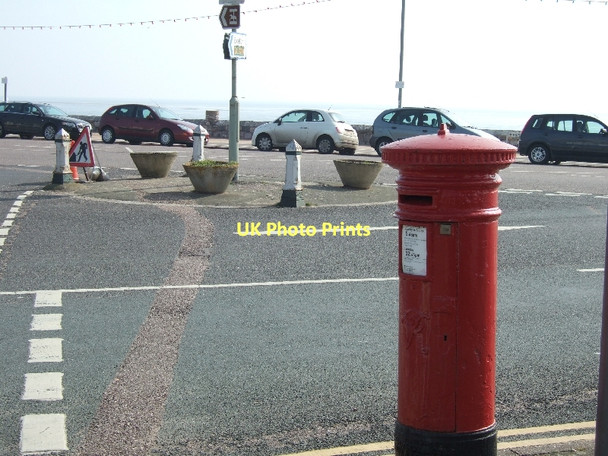 Photo 6"x4" Victorian pillarbox on the Esplanade Exmouth c2011