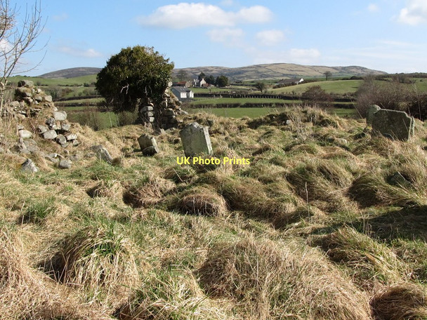 Photo 6"x4" Ruined church and graveyard at Ballymoney Kilcoo c2011