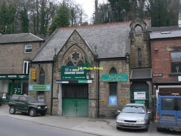 Photo 6"x4" Motor repairs workshop Matlock c2011