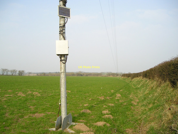 Photo 6"x4" The foot of the mast Cwmduad c2011