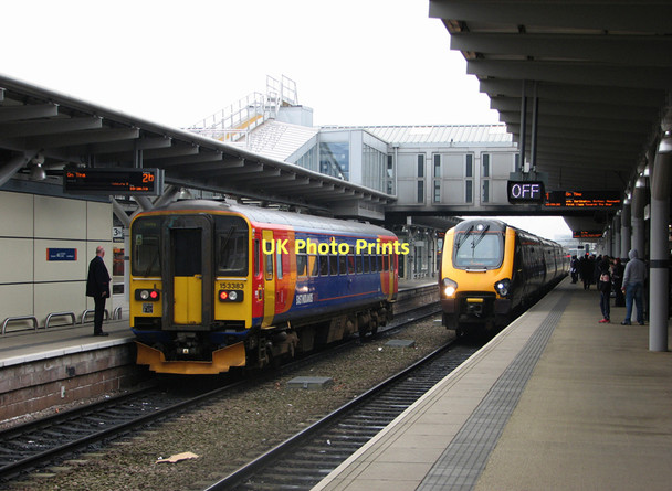 Photo 6"x4" Derby Midland Station Derby\/SK3535 c2011
