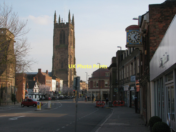 Photo 6"x4" Derby Cathedral from Queen Street Derby\/SK3535 c2011
