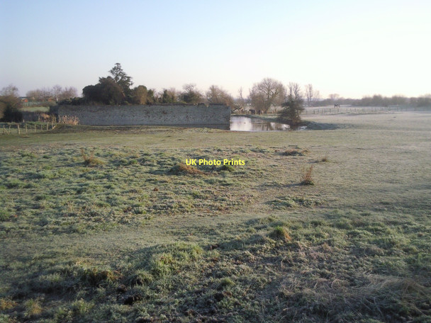 Photo 6"x4" A frosty morning at Howbury Manor Crayford\/TQ5174 c2011