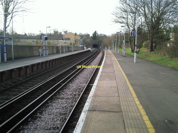 Photo 6"x4" Penge East station looking towards Penge Tunnel Penge c2011