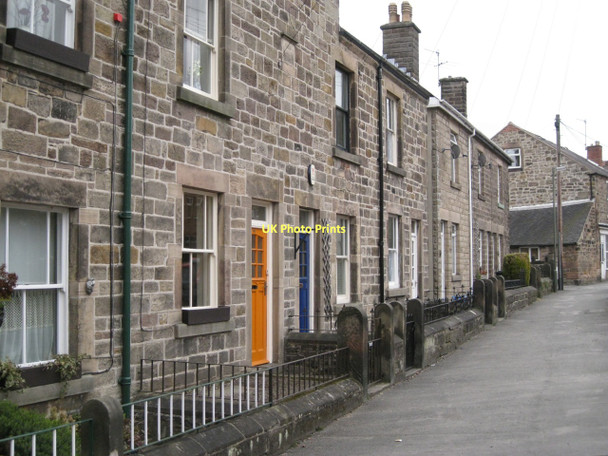 Photo 6"x4" Stone cottages, Church Street, Old Matlock Matlock c2011