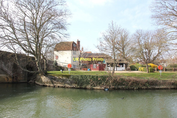 Photo 6"x4" The Nags Head beer garden Abingdon c2011
