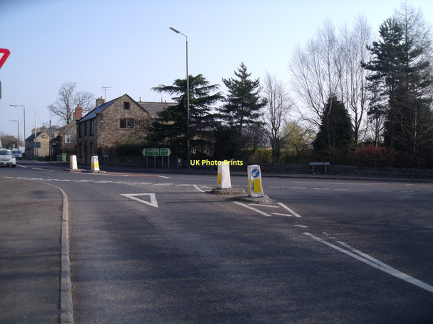 Photo 6"x4" Road junction, B6013 \/ A61, Higham Higham\/SK3959 c2011