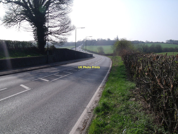 Photo 6"x4" A61 towards Alfreton Clay Cross c2011