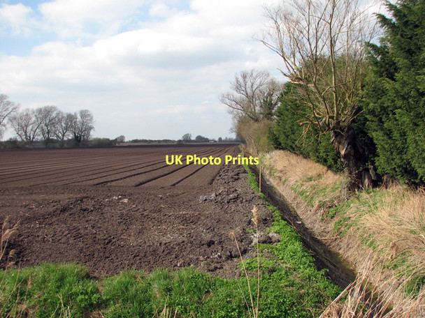 Photo 6"x4" Field at Slades Farm Commercial End c2011