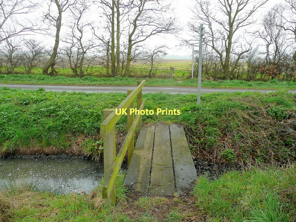 Photo 6"x4" Two footpath bridges Swinderby c2011