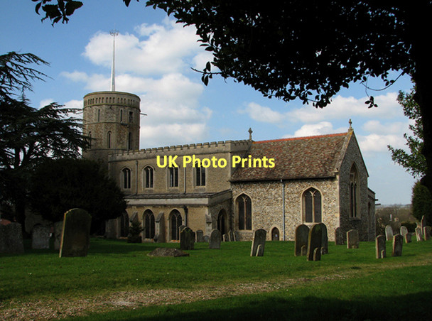 Photo 6"x4" Swaffham Prior: parish church of St Mary Commercial End c2011