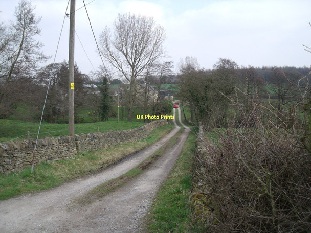 Photo 6"x4" Track to Press Lane Farm (footpath) Alton\/SK3664 c2011