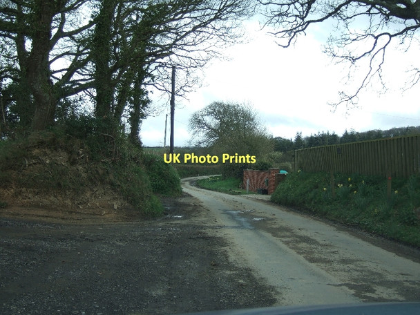 Photo 6"x4" Road passing Greenfields at Bowlish Heath Cross\/SX8494 c2011