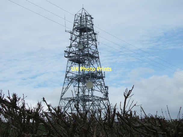 Photo 6"x4" Whitestone transmitter tower Whitestone\/SX8693 c2011