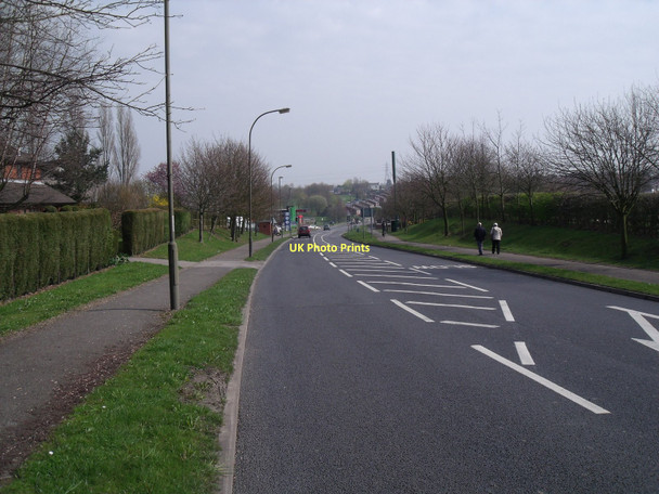 Photo 6"x4" A6175 towards Holmewood Clay Cross c2011