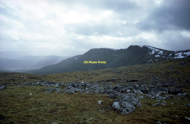 Photo 6"x4" Looking from the western slopes of Carn Ballach Carn Ballach c1986