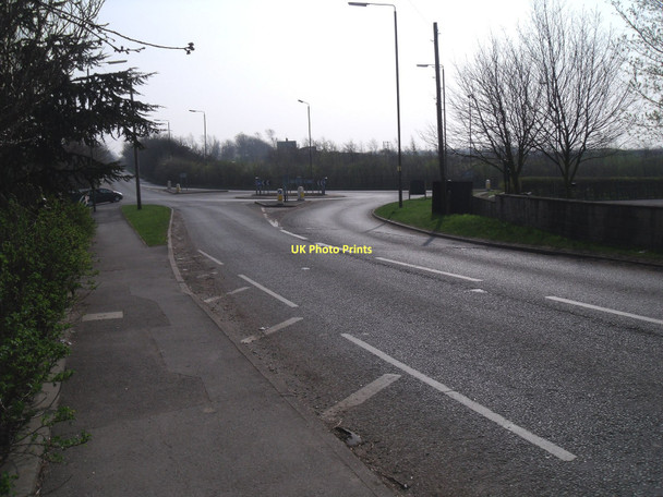 Photo 6"x4" B6039 towards Temple Normanton Winsick c2011