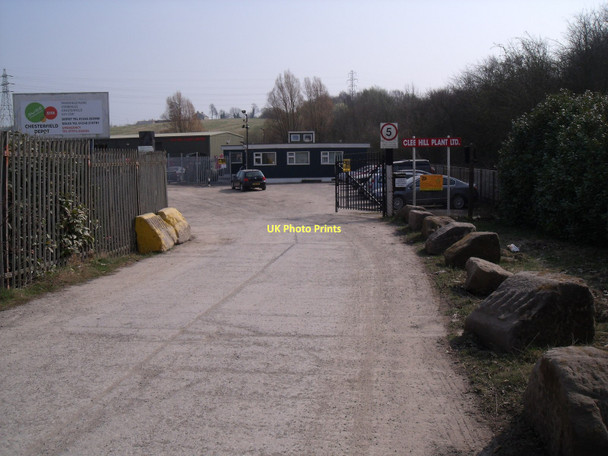 Photo 6"x4" Industrial estate road Corbriggs c2011