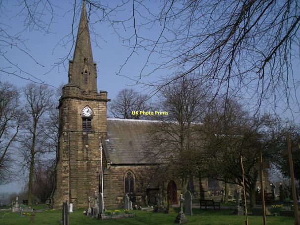 Photo 6"x4" All Saints Church, Heath Owlcotes c2011