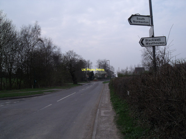 Photo 6"x4" Minor road towards Blackwell Blackwell\/SK4358 c2011