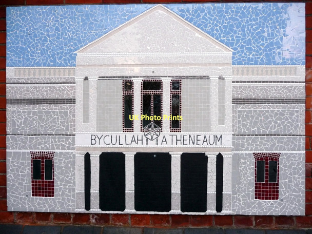 Photo 6"x4" Mosaic of Bycullah Athenaeum, Enfield Enfield\/TQ3396 c2011