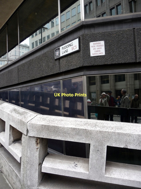 Photo 6"x4" Pudding Lane, London EC4 London c2011