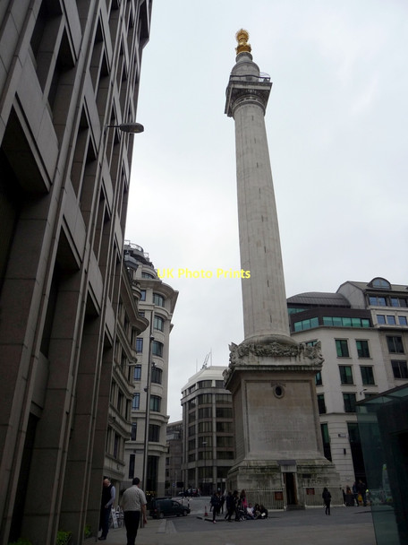 Photo 6"x4" The Monument, London EC4 London c2011