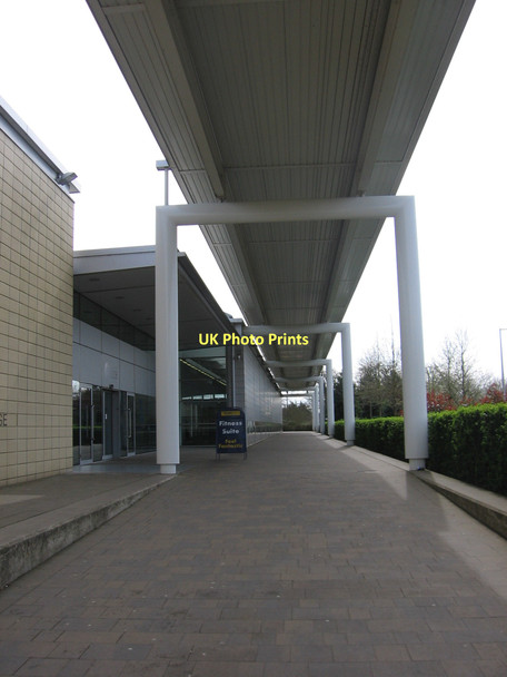 Photo 6"x4" Entrance to Bath University Sports Training Village Claverton c2011