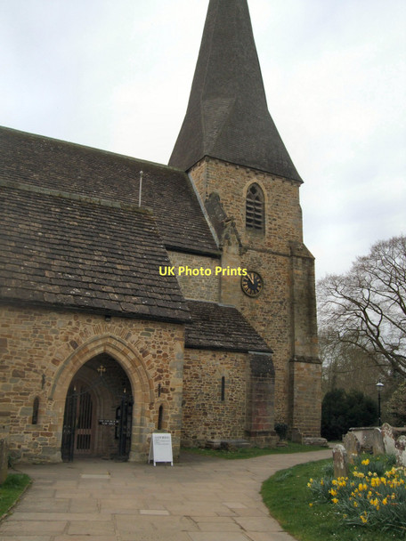 Photo 6"x4" Entrance of St Mary's church Horsham\/TQ1731 c2011
