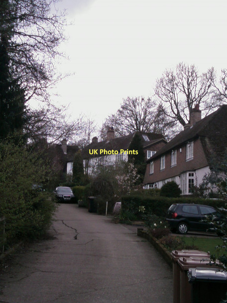 Photo 6"x4" Hook Lane from Northaw Potters Bar c2011