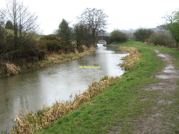 Photo 6"x4" Approaching Bridge 9 Leek\/SJ9856 c2011