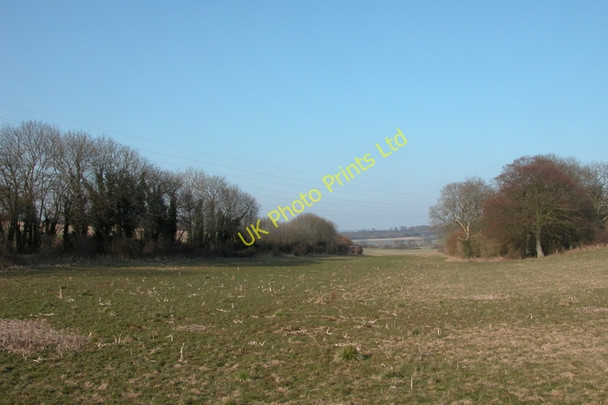 Photo 6"x4" Looking North East from the end of Honey Lane. Cheriton\/SU5828 c2006