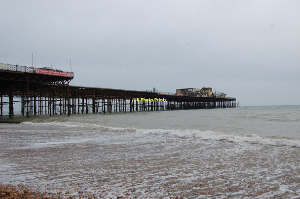 Photo 6"x4" Remains of Hastings Pier Hastings\/TQ8110 c2011