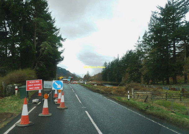 Photo 6"x4" A82 south of Fort Augustus Fort Augustus c2011