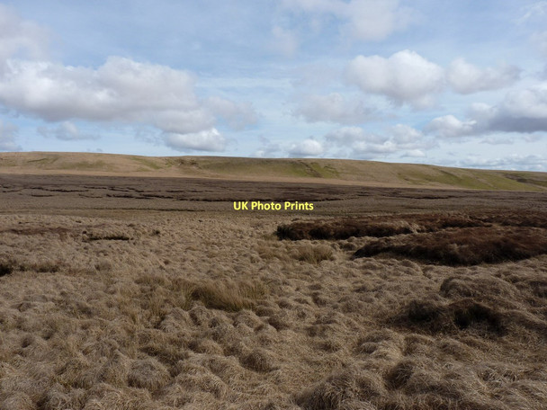 Photo 6"x4" Across the valley of the Afon Claerwen Afon Claerwen c2011