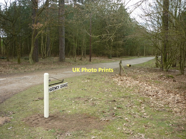 Photo 6"x4" The way to Hardwick Grange Farm, Laughton Forest Kelfield\/SE8201 c2011