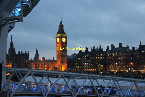 Photo 6"x4" London Eye, London SE1 Westminster c2011