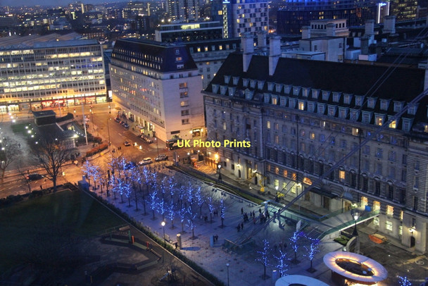 Photo 6"x4" View from London Eye, London SE1 Westminster c2011