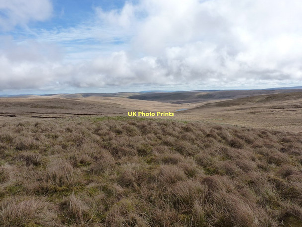 Photo 6"x4" Towards Llyn Gwyngu from Blaen Gwyngu Banc yr Wyn\/SN8173 c2011