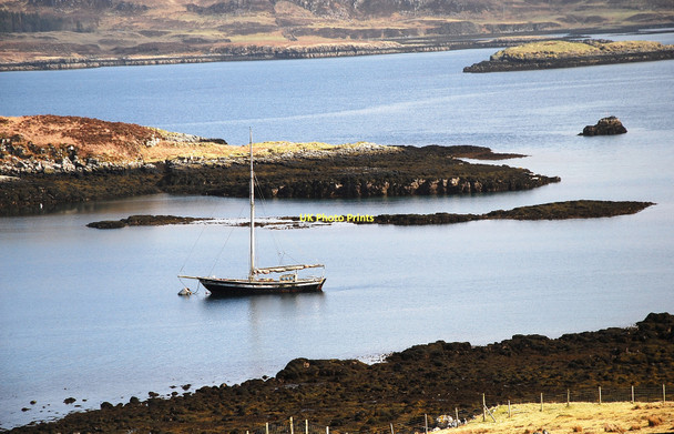 Photo 6"x4" Eilean Dubh Beag Colbost c2011