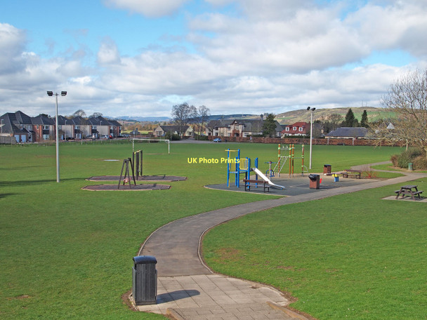Photo 6"x4" Bridge of Earn playground and playing field Bridge of Earn c2011