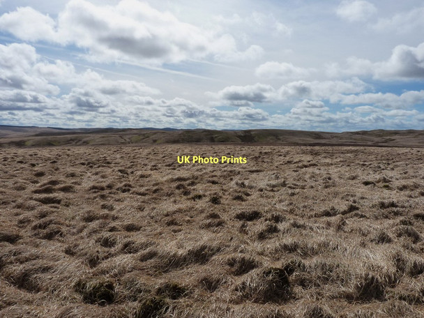 Photo 6"x4" WSW from the summit of Groes Bryn-llwyd Trum y Gwr c2011