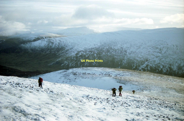 Photo 6"x4" Approaching east top of An Socach An Socach\/NO0980 c1986