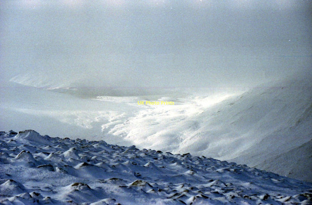 Photo 6"x4" View south west from west top of An Socach Beinn Iutharn Bheag c1986