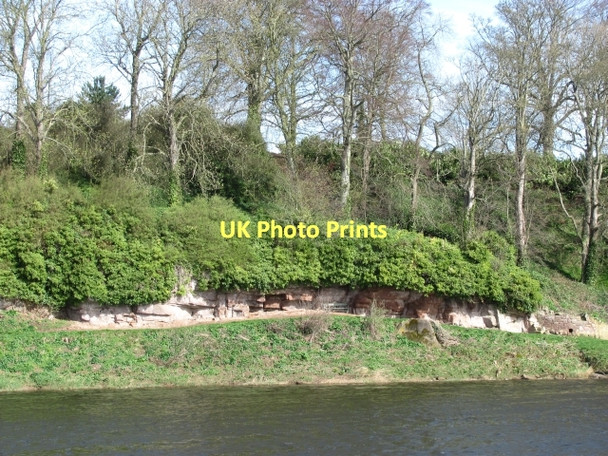 Photo 6"x4" Crags by Ladykirk House Ladykirk\/NT8847 c2011