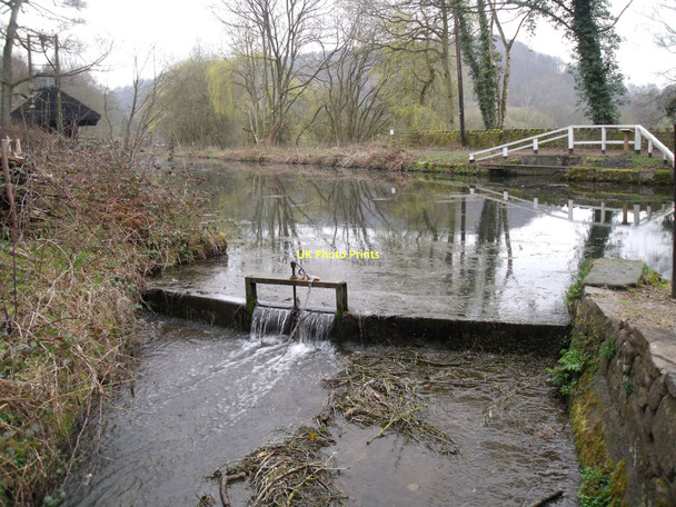 Photo 6"x4" Sluice on the Cromford Canal Longway Bank\/SK3154 c2011