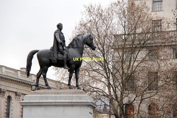 Photo 6"x4" King George IV Statue, Trafalgar Square, London WC2 London c2011