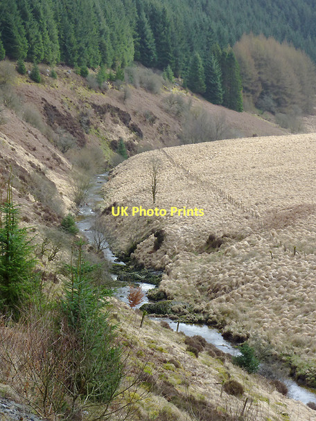 Photo 6"x4" Afon Camddwr south-east of Soar-y-Mynydd, Ceredigion Cnwch Rhiwhalog c2011