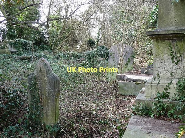 Photo 6"x4" Various monuments, West Norwood Cemetery (3) Streatham c2011