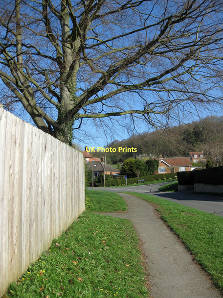 Photo 6"x4" Fence on Old Road Keldholme c2011